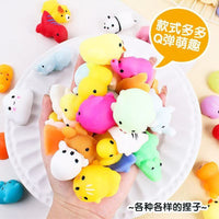 Stress Relief Animal Mochi Squishy Toys for Kids and Students