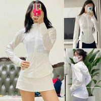 Women's UV Protection Hoodie Jacket, Slim Fit, Breathable Outdoor Sunscreen Windbreaker