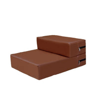 Waterproof Washable PU Leather Pet Stairs for Cats and Dogs, Multi-Layer Modular Design