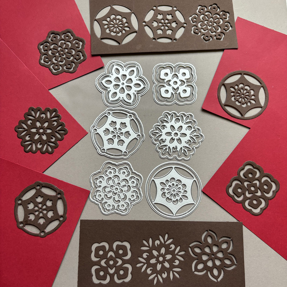 Chinese Style New Year Carbon Steel Cutting Dies for DIY Scrapbooking and Card Making