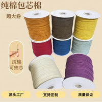 Wholesale Cotton Core Rope for DIY Crafts, Beading, and Braiding - Durable Wear-Resistant Cord