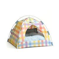 Pet Tent Bed for Cats and Dogs, Breathable and Washable, All-Season Indoor Outdoor Use