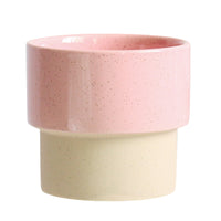 Nordic Ceramic Planter Pot for Succulents Orchids Hydroponics - Pink