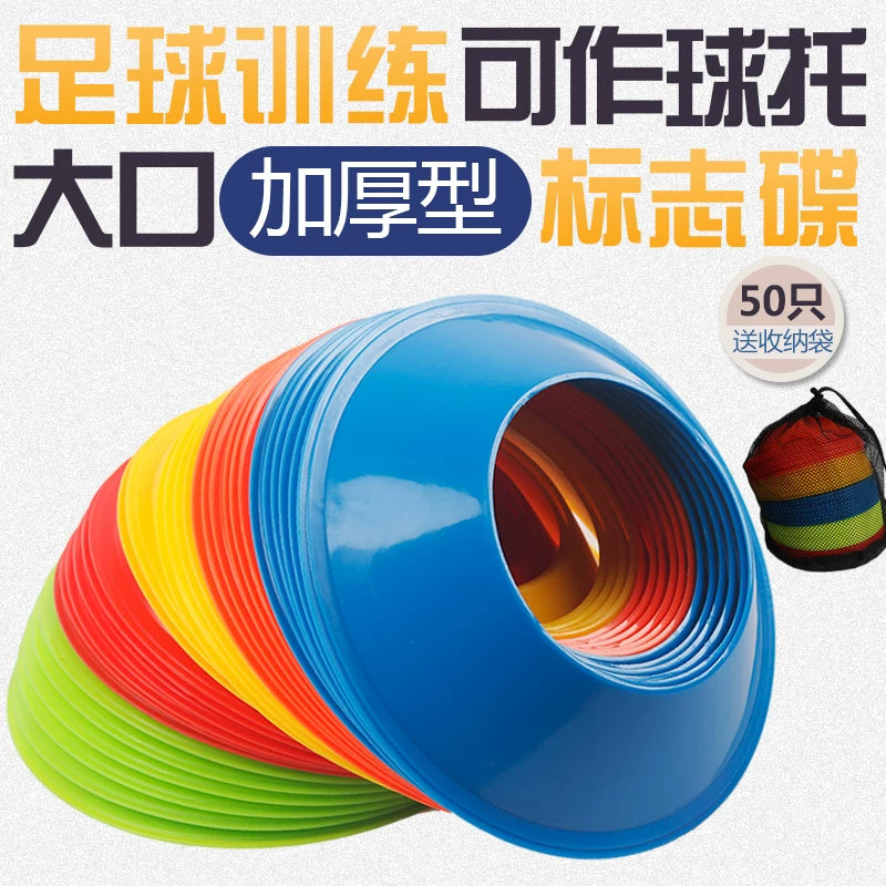 Soccer Training Cones Set with Ball Holders, Agility Markers for Football Basketball Drills