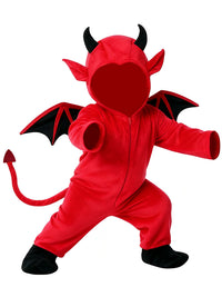 Kids' Halloween Christmas Devil Bat Vampire Costume Role Play Outfit