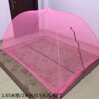Foldable Pop-Up Mosquito Net Tent for Adults - No Bottom, Portable Insect Protection for Outdoor and Indoor Use