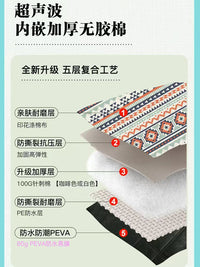 Waterproof Picnic Blanket, Thickened Moisture-Proof Outdoor Mat for Camping, Beach, and Park