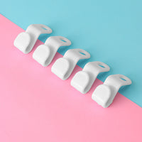 Space-Saving Hanger Connector Hooks for Wardrobe Organization, Stackable Clothes Hanger Clips
