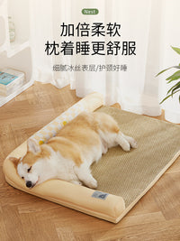 Pet Cooling Mat for Dogs and Cats, Summer Breathable Ice Pad for Kennels and Beds, All Seasons
