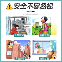 Balcony Window Safety Netting for Pet Protection and Fall Prevention, Durable Plastic Mesh Guard