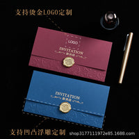 Business Invitation Card for Meetings, Corporate Events, Housewarming, Anniversaries