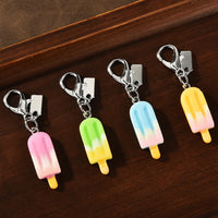 Japanese Style Handmade Resin Ice Pop Charm for Bags and Zippers