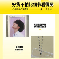 Angela Chang Polaroid Style Keychain Pendant for Bags and Backpacks