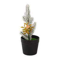 Mini Artificial Potted Plants for Christmas & Party Decor