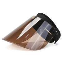 Women's UPF 50+ Windproof Sun Visor Hat with Face Mask for Cycling and Outdoor Activities