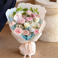 Tearable Petal Texture Flower Wrapping Paper for DIY Bouquets and Gifts