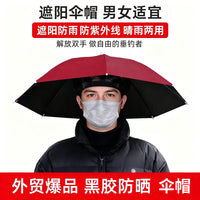 Hands-Free UV Protection Umbrella Hat for Outdoor Activities