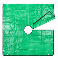 Large Garden Leaf Collection Tarp for Yard Waste and Pruning