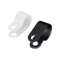 Nylon Cable Clips for Wire Management, Thickened UC-Type Cable Fasteners for Secure Fixing