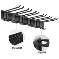 Heavy Duty Garage Storage Hooks for Garden Tools and Hoses, Wall Mount Organizer
