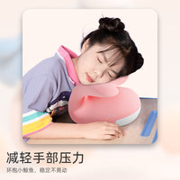 Kids' Portable Neck Support Nap Pillow for Desk Napping, Ergonomic Design for Students