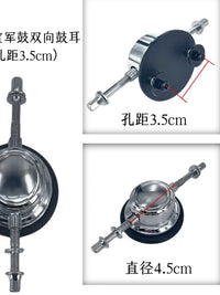 Drum Lug Mounts for Snare, Bass, and Tom Drums - Various Sizes