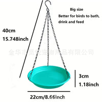 Hanging Hummingbird Feeder Outdoor Bird Water Dispenser