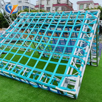 Outdoor Polyester Climbing Net for Kids' Playgrounds and Fitness Training