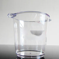 5L Clear Thickened Ice Bucket for Parties and Outdoor Gatherings
