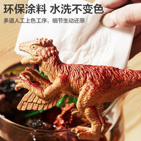Large Dinosaur Toy Set Tyrannosaurus Rex Simulation Animal Model for Boys