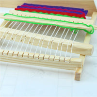 DIY Wooden Weaving Loom Kit for Kids - Educational Science Craft Toy