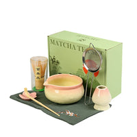 Japanese Matcha Tea Ceremony Set with Bowl, Whisk, and Accessories