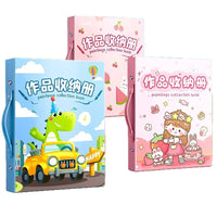 Kids' Art Portfolio & Certificate Organizer for A3/A4 Drawings, Kindergarten & School Artwork Storage