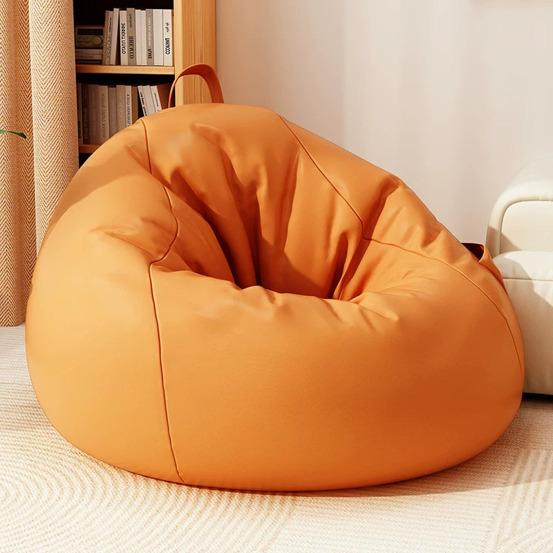 Lazy Sofa Bean Bag Cover Replacement - Easy-Care Tech Fabric, Tatami Style, Washable