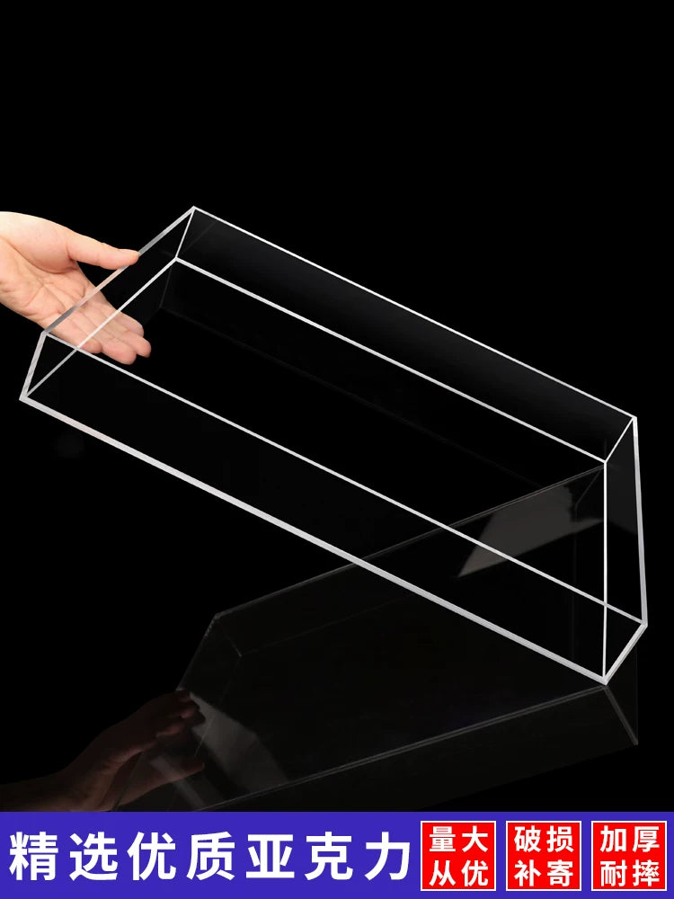 Acrylic Dustproof Display Box for Cosmetics and Sundries, Integrated Storage Drawer Tray