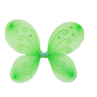 Iridescent Angel Butterfly Wings Costume Set for Kids and Adults