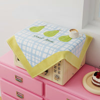 Korean Style Cream Dust Cover for Home Appliances