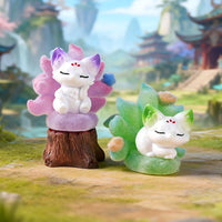 Mythical Nine-Tailed Fox Resin Desktop Ornament