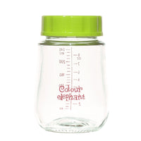 Elephant Wide-Neck Glass Breast Milk Storage Bottle 160/240ml for Infants