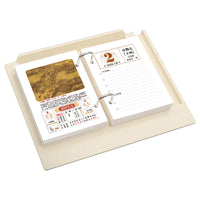 2026 Desk Calendar with Plastic Stand - Planner & Organizer