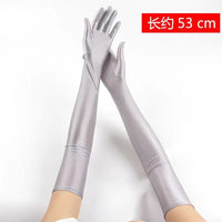 UV Protection Arm Sleeves for Driving & Cycling - Thin, Stretchy, Long