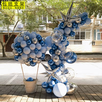 Blue Theme Balloon Arch Kit for Parties and Events