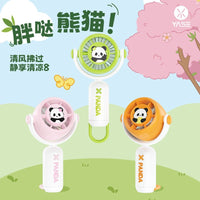 2026 New Portable USB Rechargeable Mini Pocket Fan with Carabiner for Outdoor Use