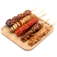 Realistic Japanese Charcoal-Grilled Food Model, Wheat Gluten Crispy Cartilage Ball, Nagoya Chicken Skewer, Display Window Prop