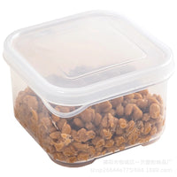 Food-Grade Portable Storage Containers for Natto, Grains, Rice, Meat, and Nuts - Freezer Safe