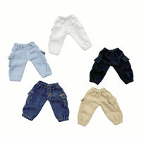 OB11 YMY BJD Doll Overalls with Pockets for 1/12 Scale Dolls