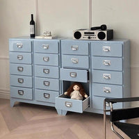 Designer Retro Chest of Drawers for Small Apartments, Multi-functional Storage Cabinet with Drawers