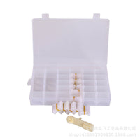 Cross Stitch Floss Organizer Box with Winding Boards and Manual Yarn Winder