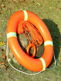 Professional Solid Foam Lifebuoy with Reflective Rope for Adults, Emergency Flood Control, and Swimming