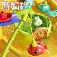 Kids Play Sink Fishing Game Toy with Electric Water Circulation